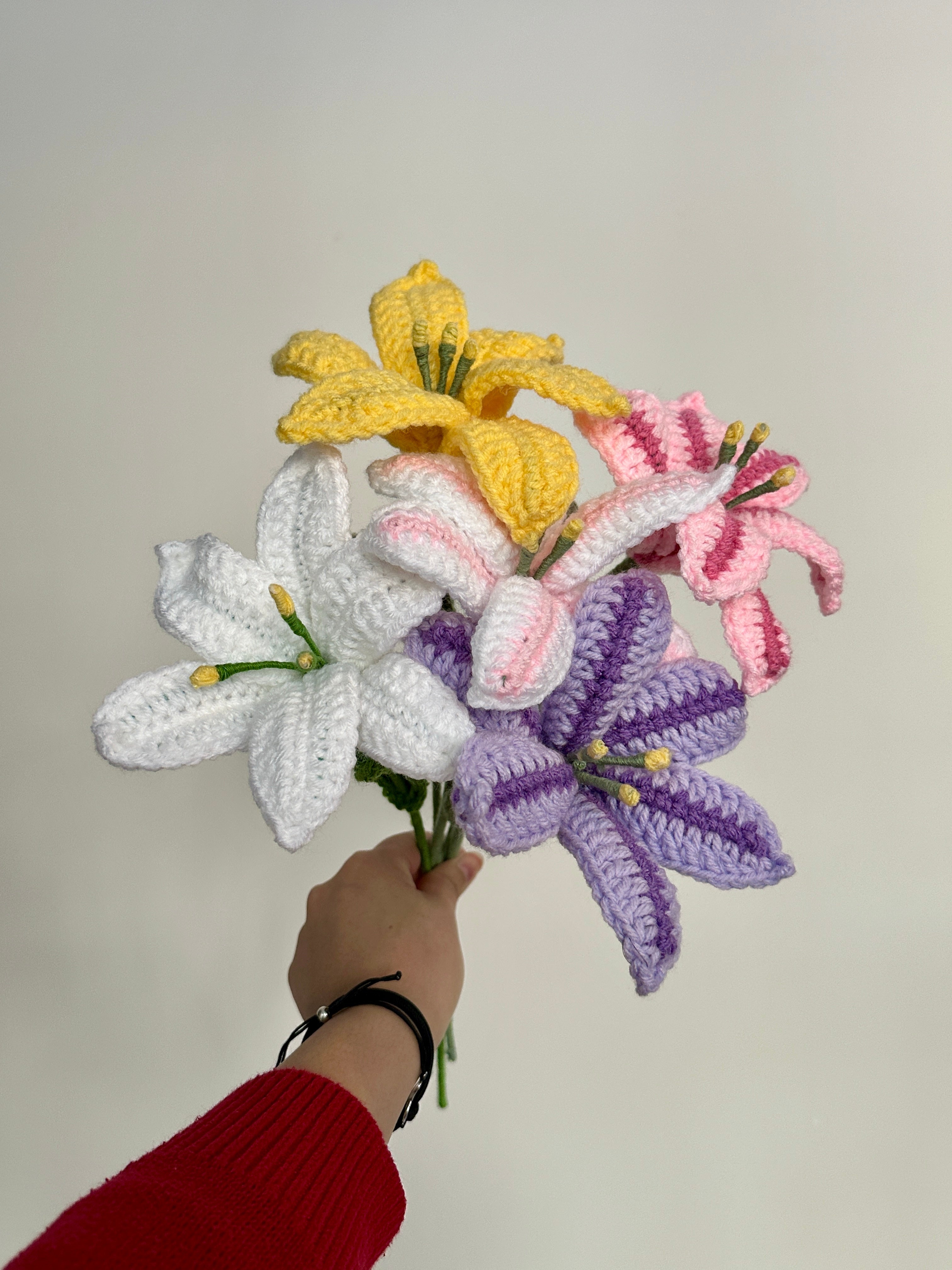 Crochet Flowers🌷Create your own bouquet!