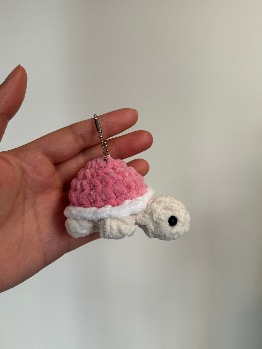 Crochet Turtle Keychain Pattern PDF Download Beginner Friendly