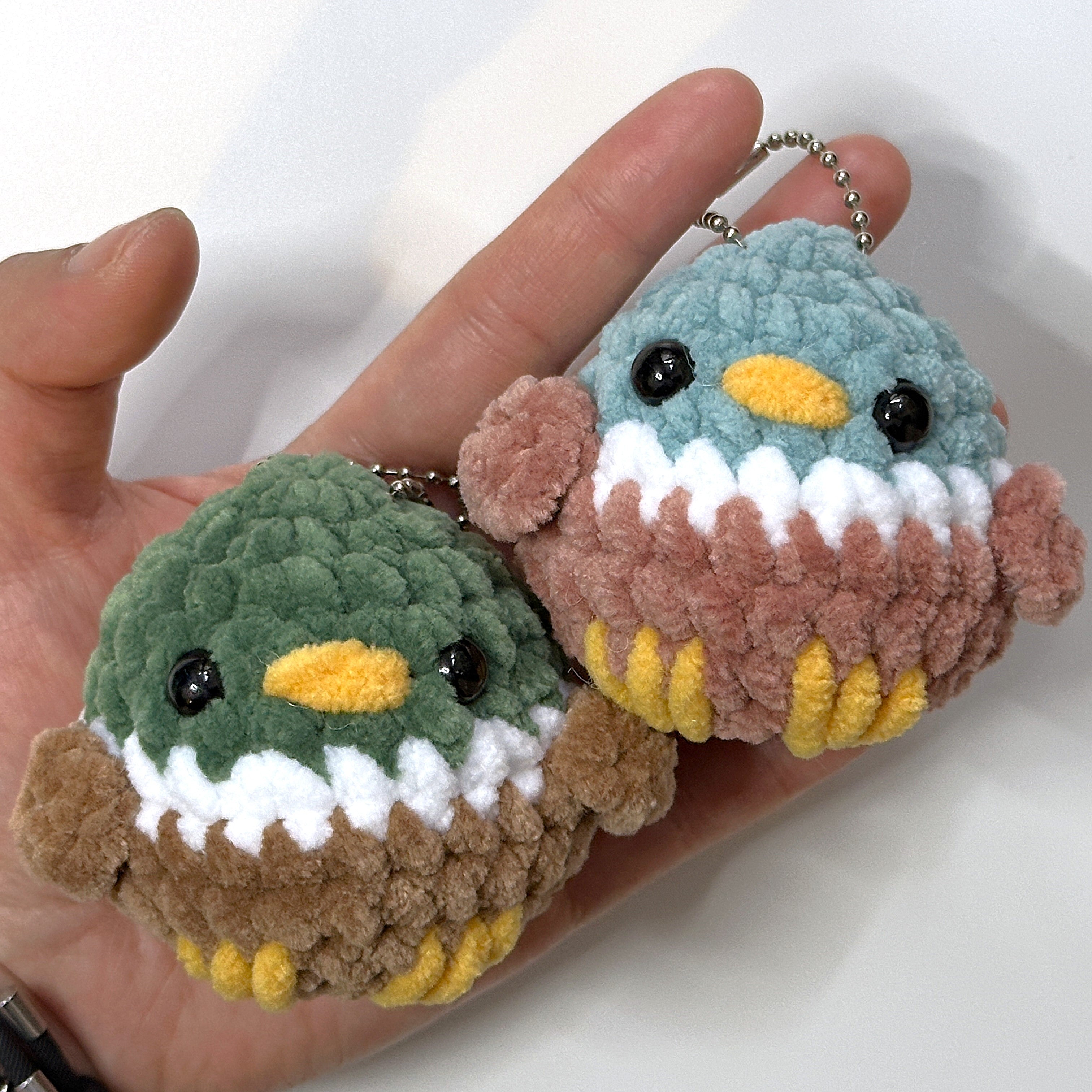Crochet Mallard Duck Pattern PDF Download Beginner Friendly