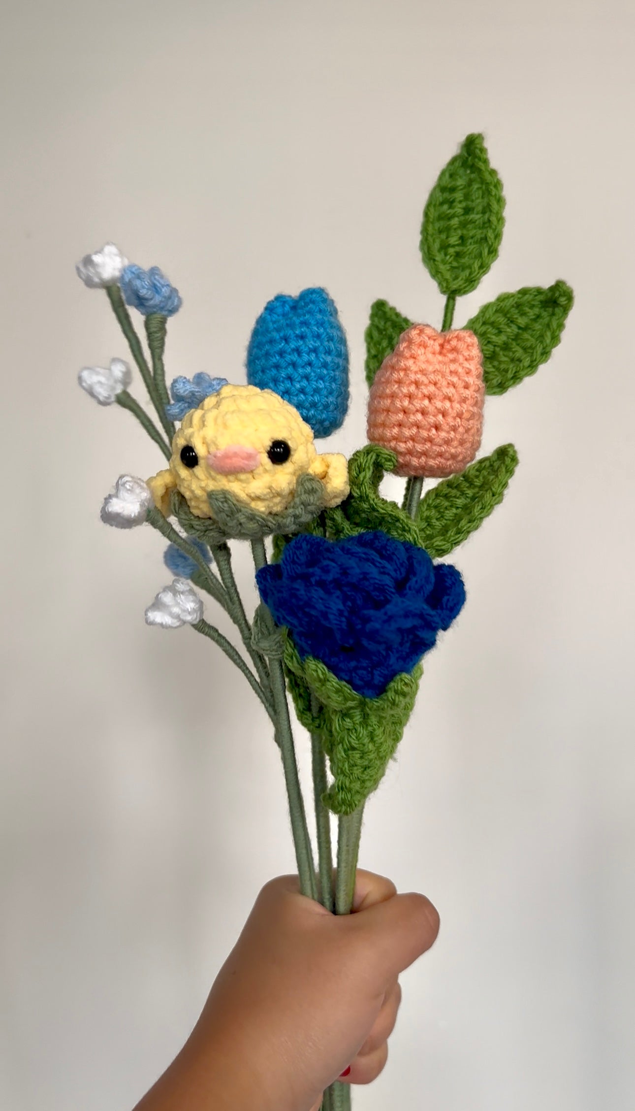Crochet Flowers🌷Create your own bouquet!