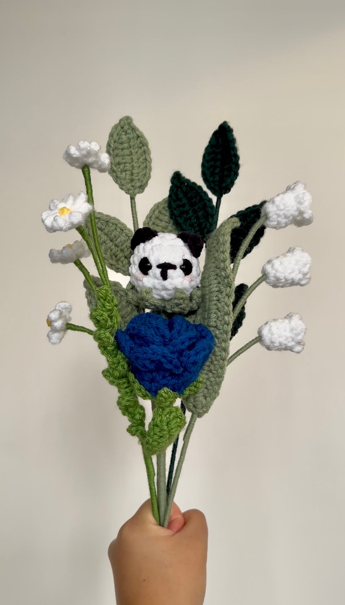 Handmade ZODIAC Crochet Flower Bouquet: Acrylic Cotton Yarn