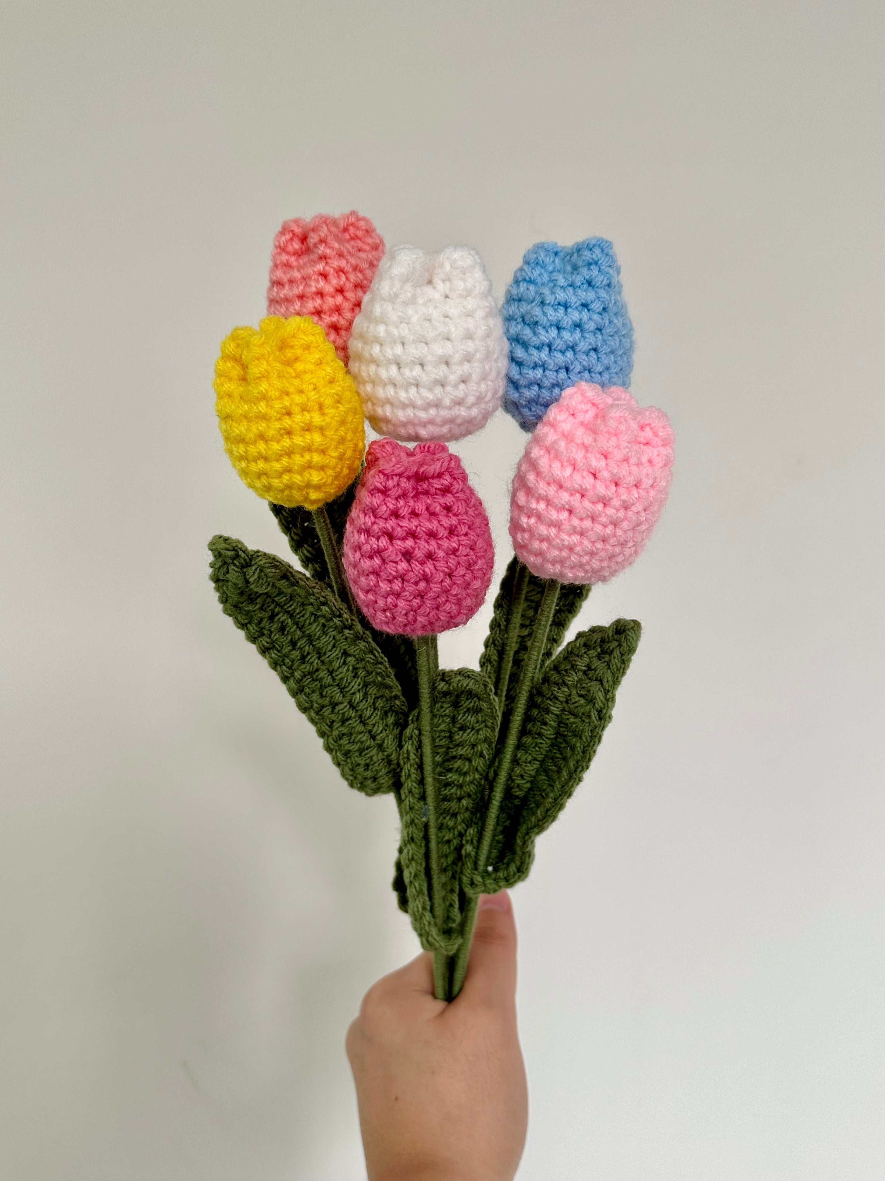 Crochet Flowers🌷Create your own bouquet!