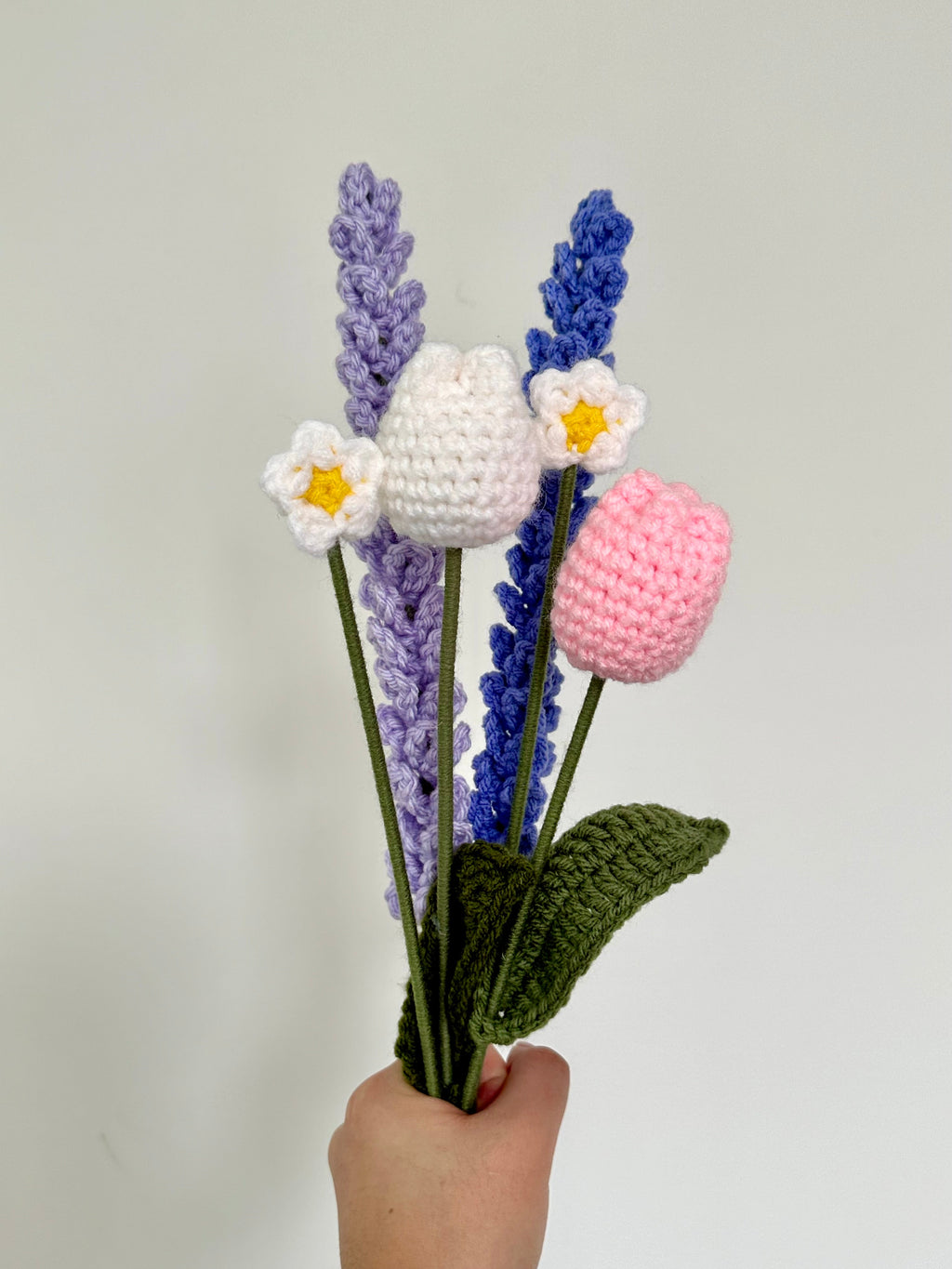 Crochet Flowers🌷Create your own bouquet!