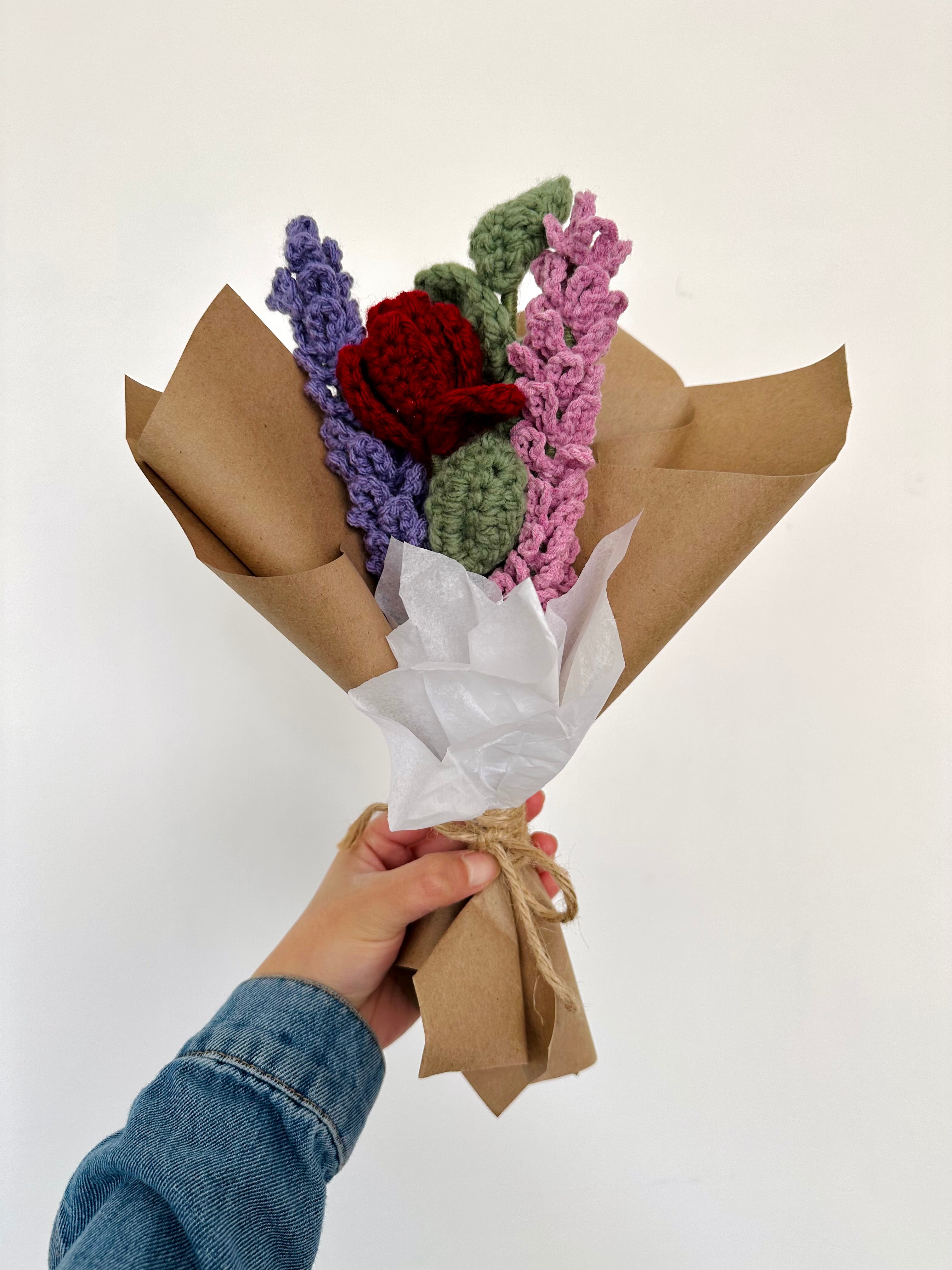 Crochet Flowers🌷Create your own bouquet!