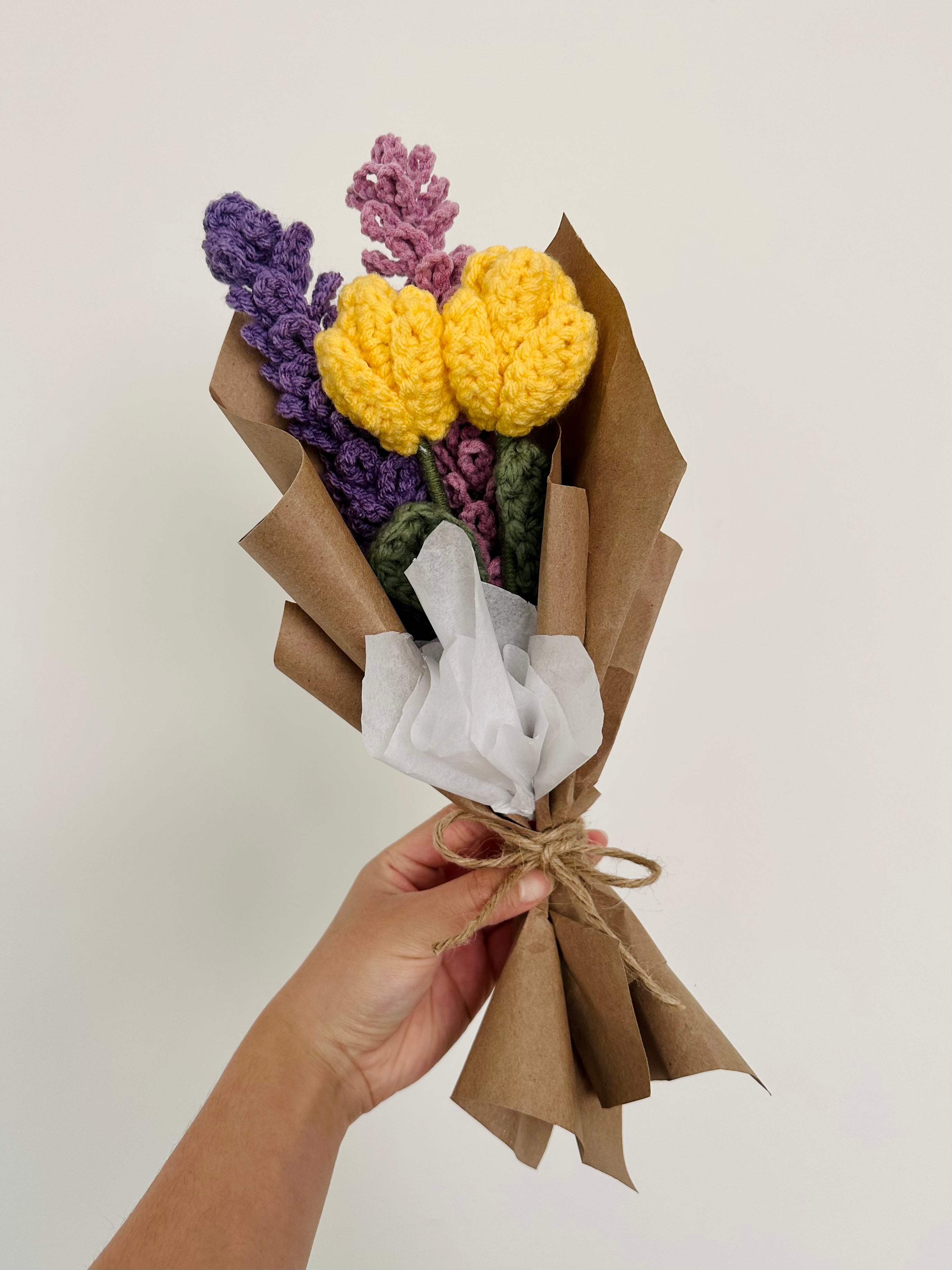 Crochet Flowers🌷Create your own bouquet!