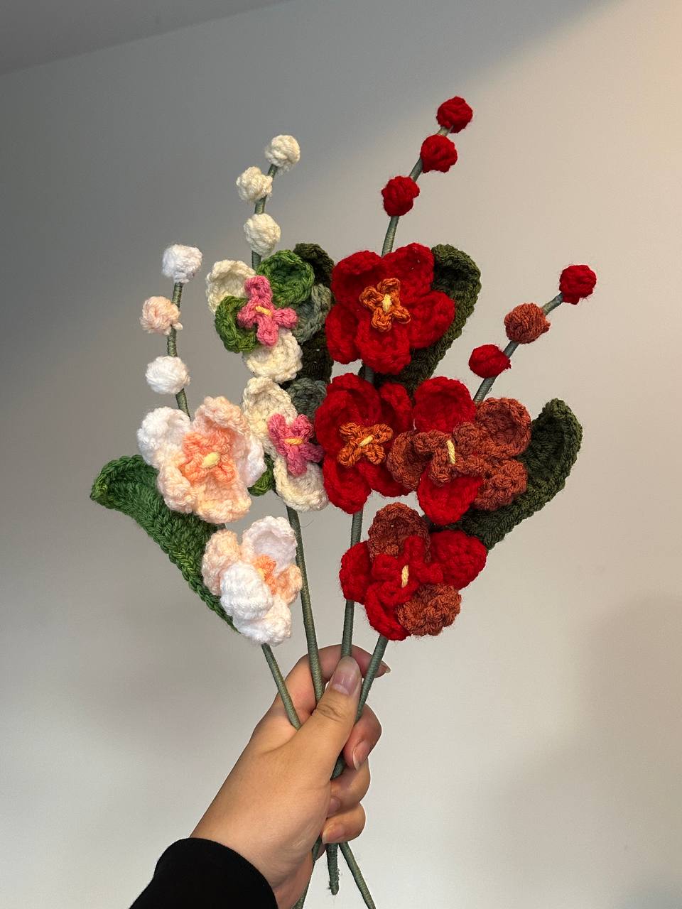 Crochet Flowers🌷Create your own bouquet!